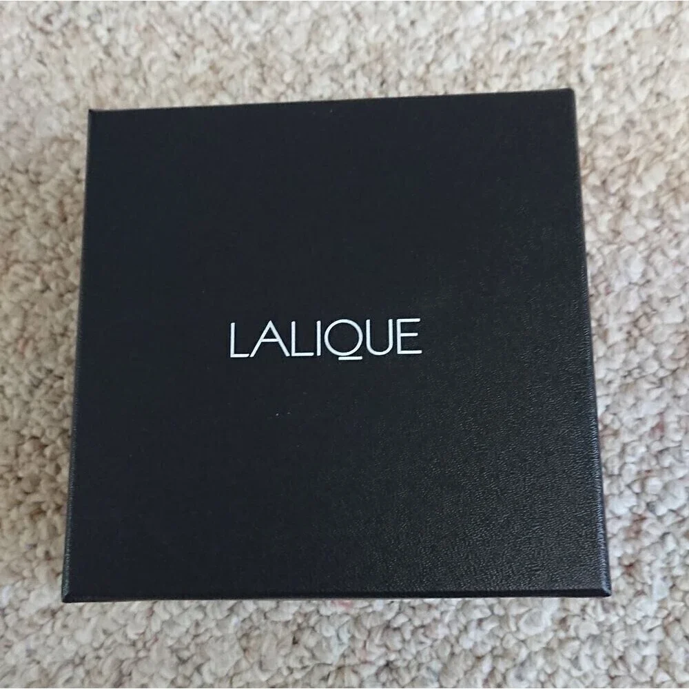 Lalique crystal 100 Points 3 Corks Holder new with box